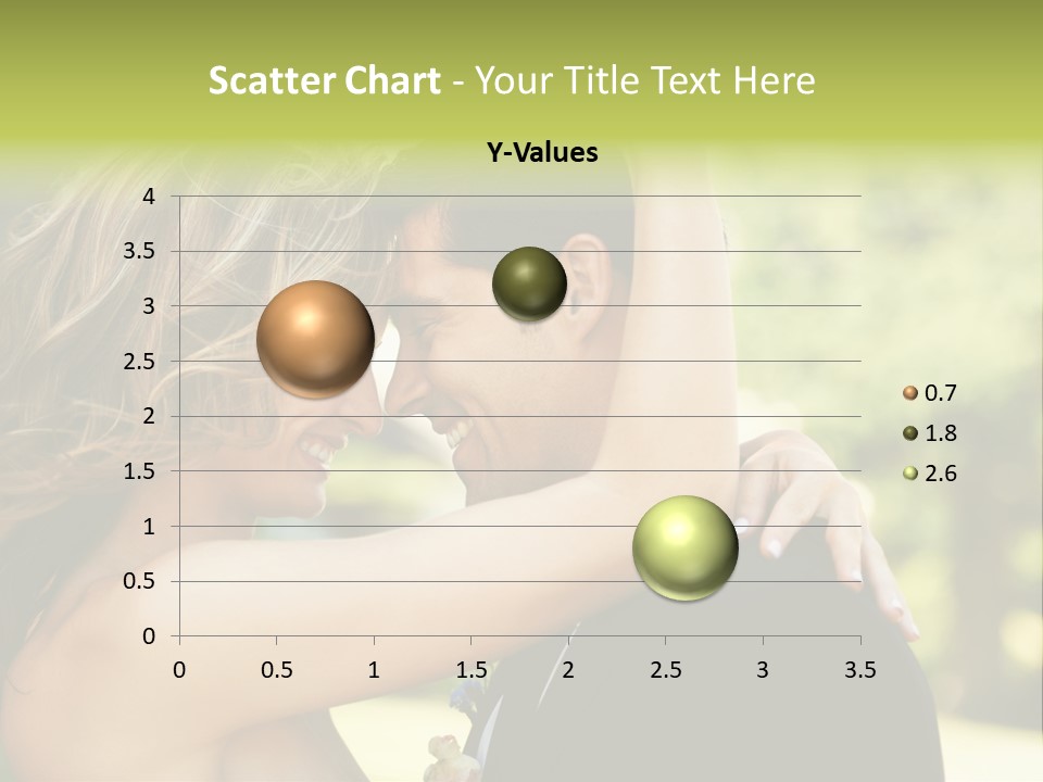 Smiling Looking Person PowerPoint Template