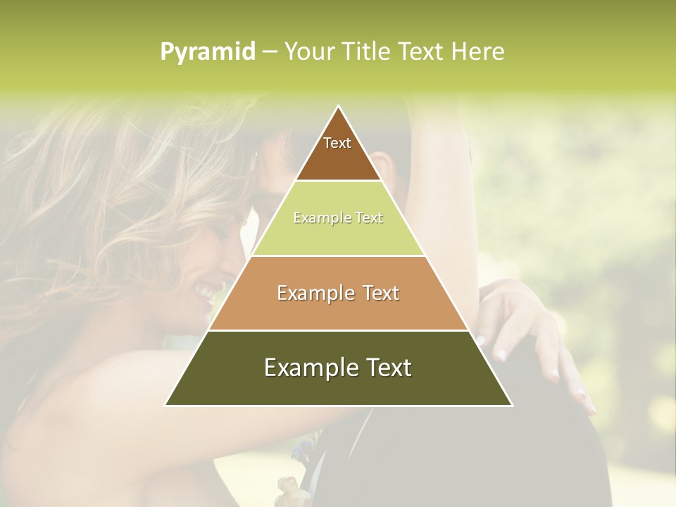 Smiling Looking Person PowerPoint Template