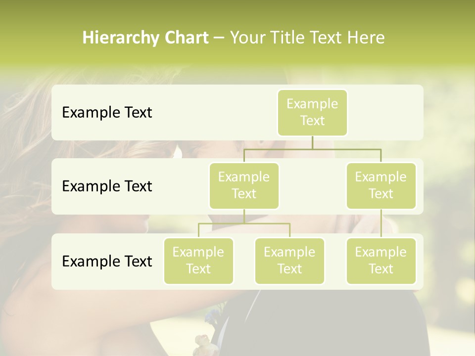 Smiling Looking Person PowerPoint Template