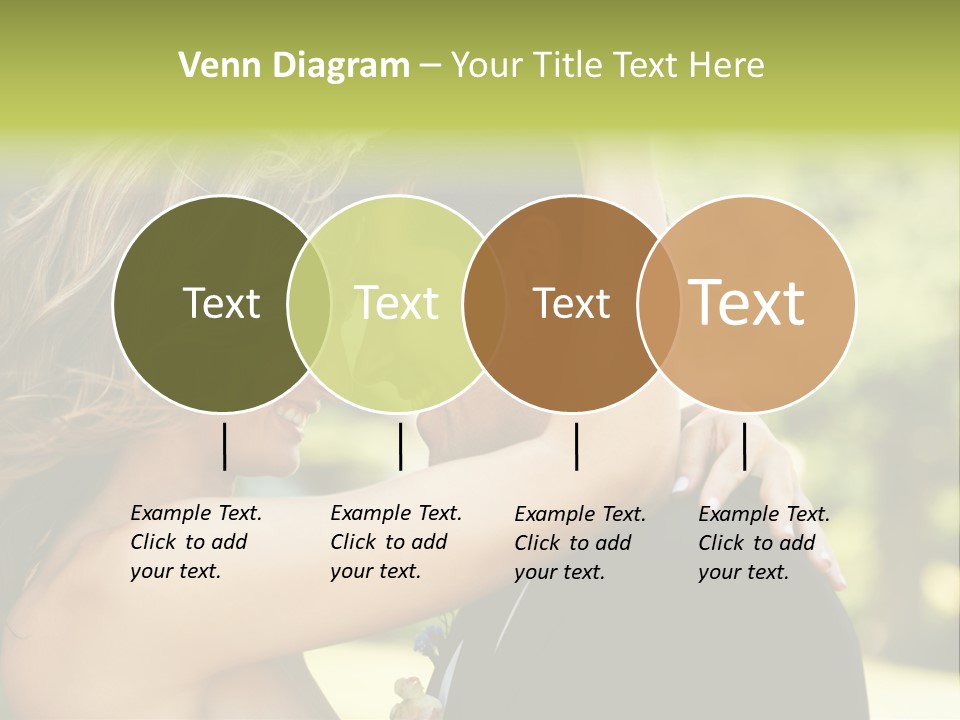 Smiling Looking Person PowerPoint Template