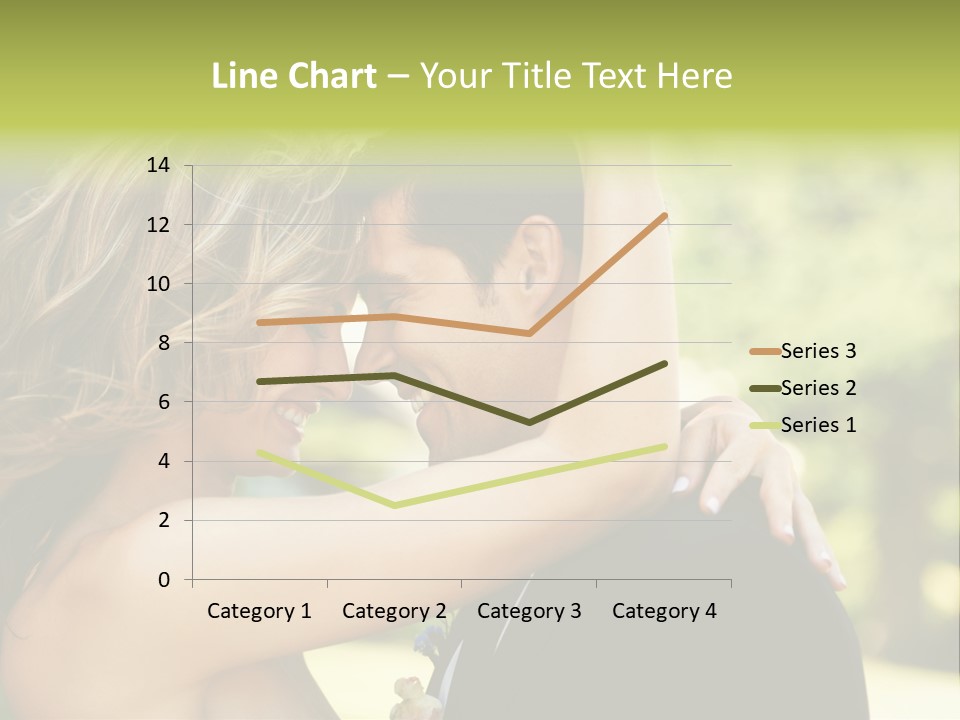 Smiling Looking Person PowerPoint Template