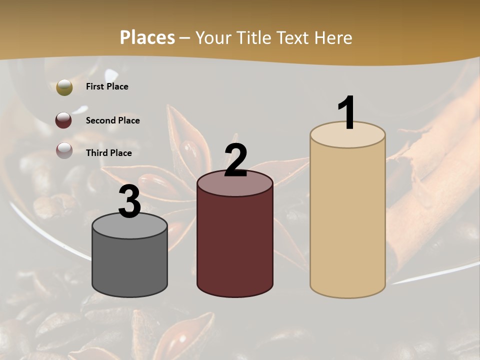 Moka Grains De Caf Bistro PowerPoint Template