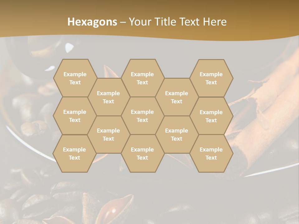 Moka Grains De Caf Bistro PowerPoint Template