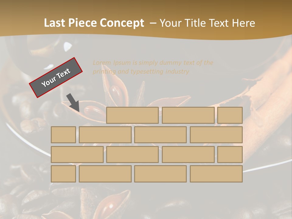Moka Grains De Caf Bistro PowerPoint Template