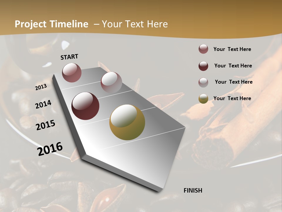 Moka Grains De Caf Bistro PowerPoint Template