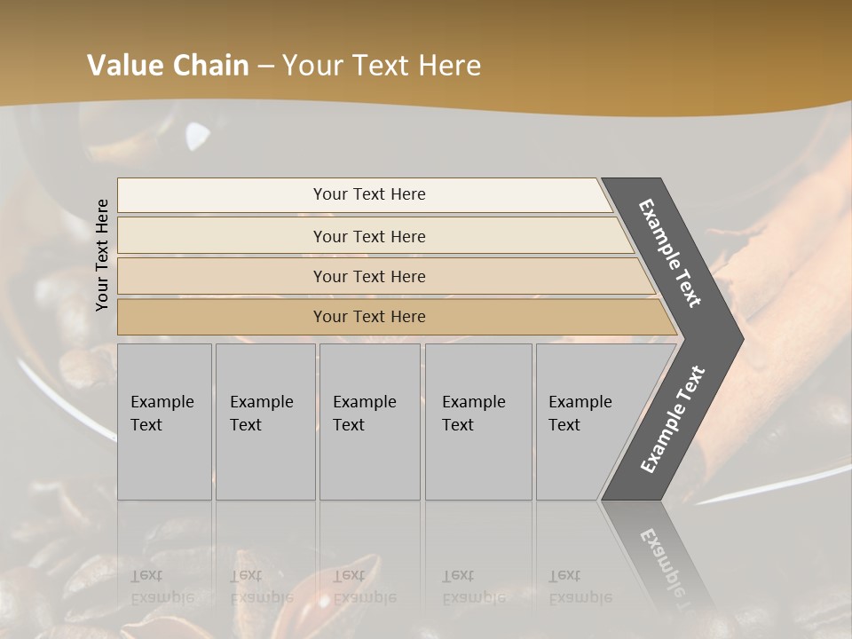 Moka Grains De Caf Bistro PowerPoint Template