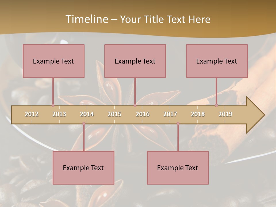 Moka Grains De Caf Bistro PowerPoint Template