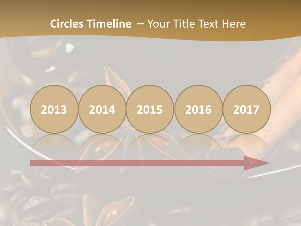 Moka Grains De Caf Bistro PowerPoint Template