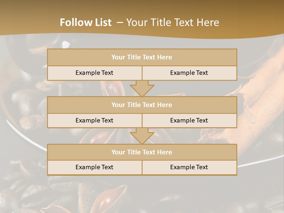 Moka Grains De Caf Bistro PowerPoint Template