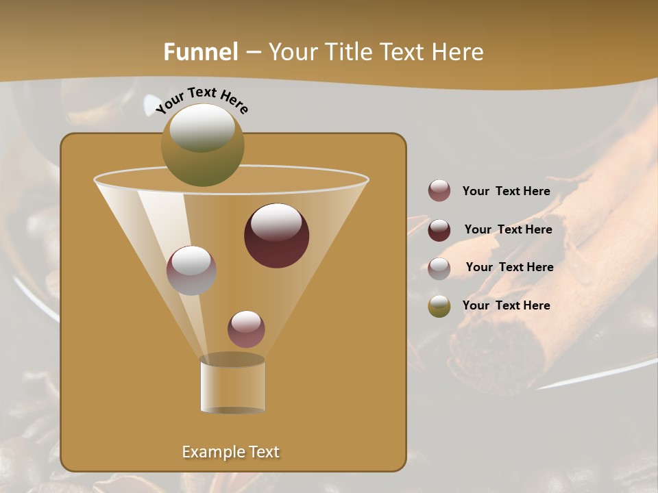 Moka Grains De Caf Bistro PowerPoint Template