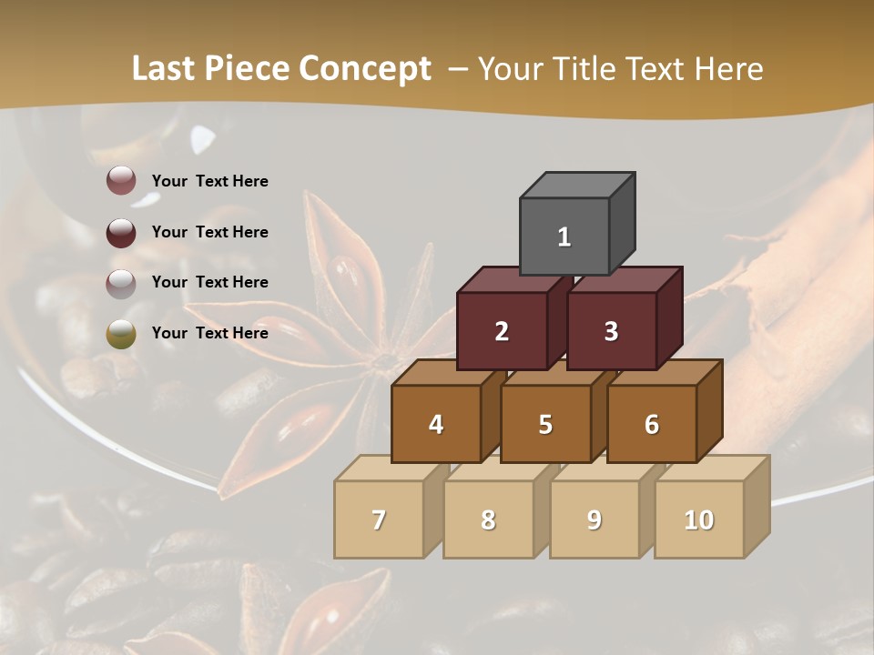 Moka Grains De Caf Bistro PowerPoint Template