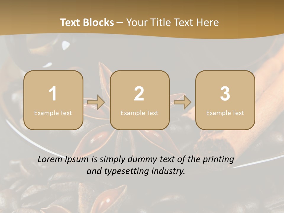 Moka Grains De Caf Bistro PowerPoint Template