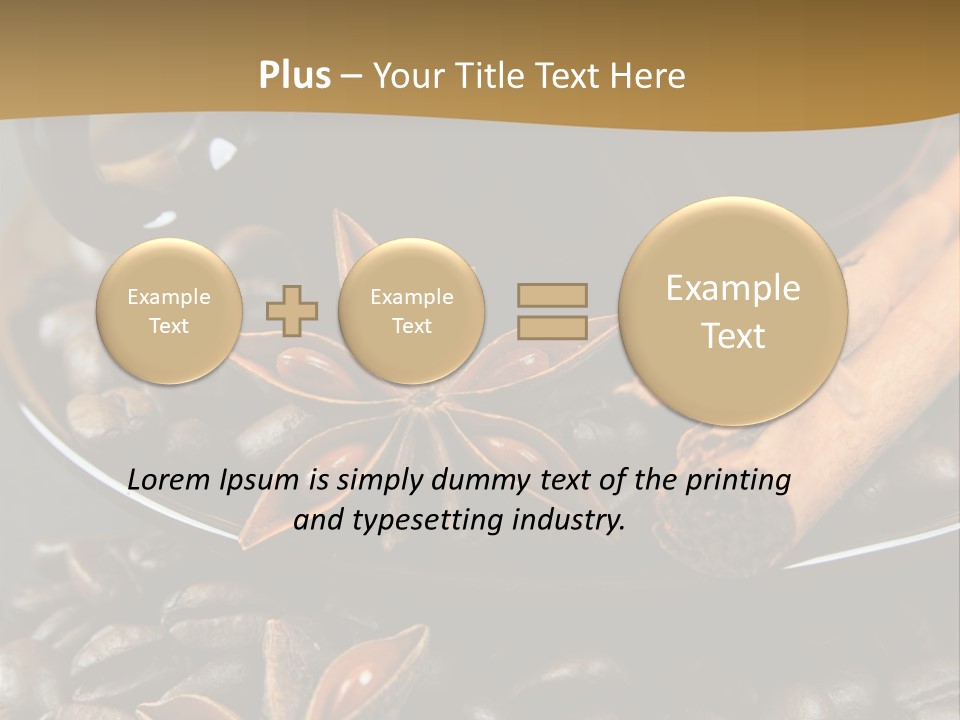 Moka Grains De Caf Bistro PowerPoint Template