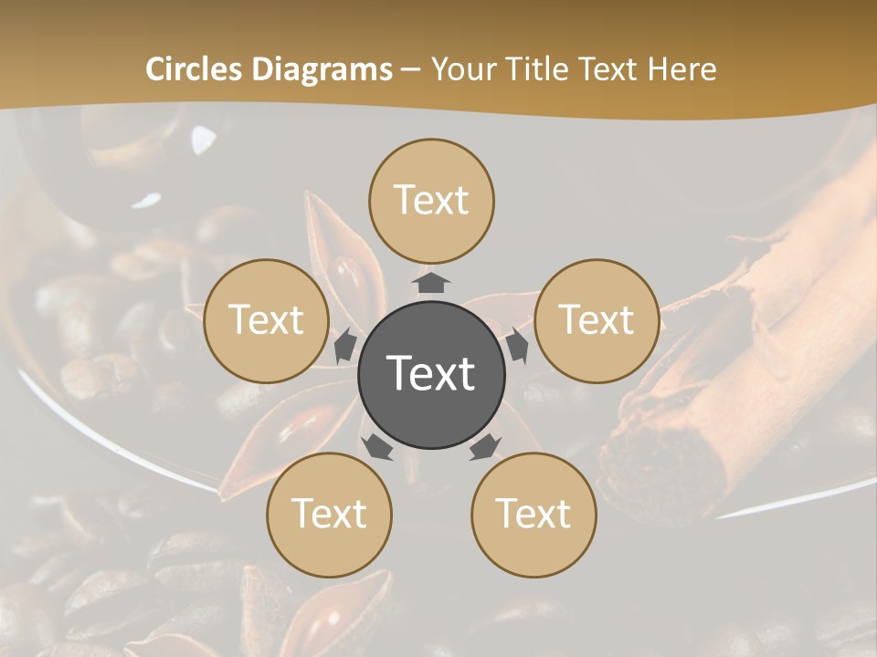 Moka Grains De Caf Bistro PowerPoint Template