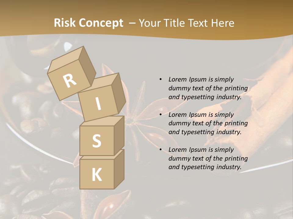 Moka Grains De Caf Bistro PowerPoint Template