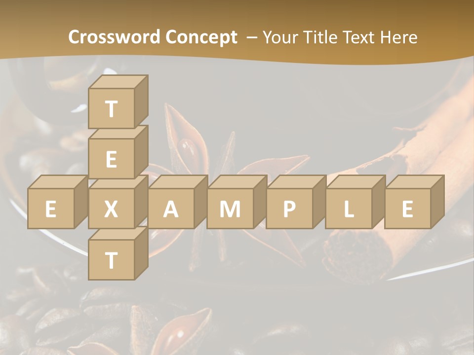 Moka Grains De Caf Bistro PowerPoint Template