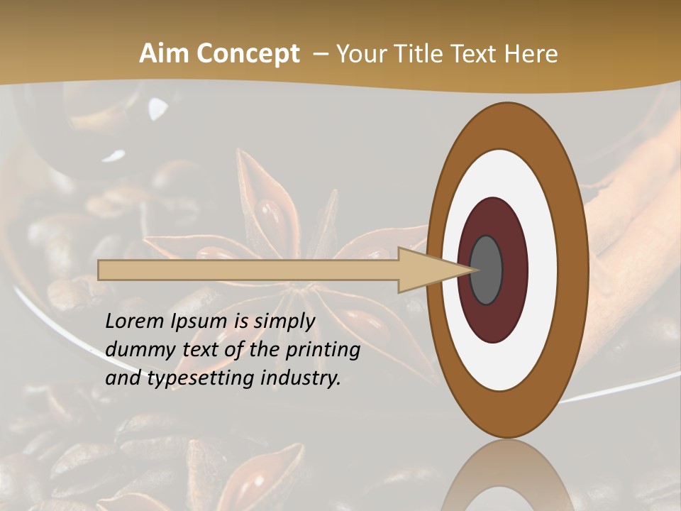 Moka Grains De Caf Bistro PowerPoint Template