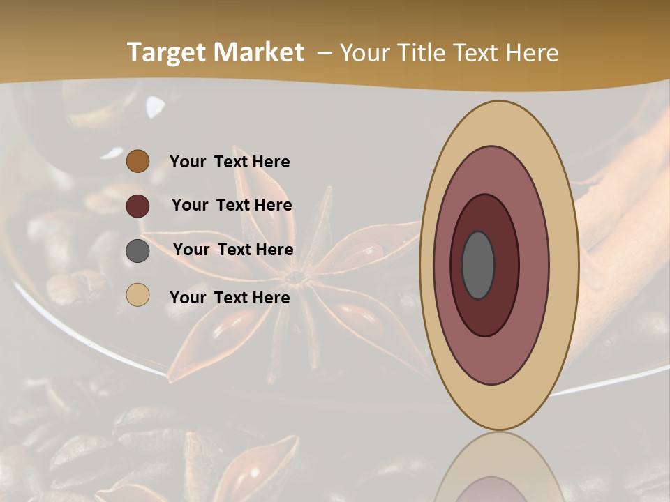 Moka Grains De Caf Bistro PowerPoint Template