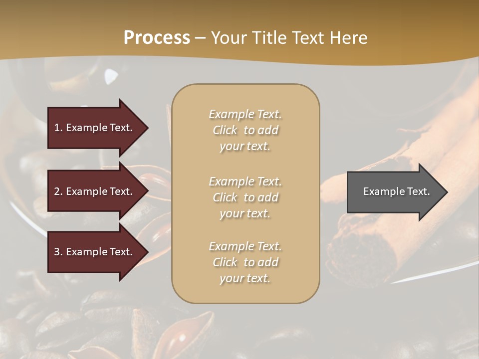 Moka Grains De Caf Bistro PowerPoint Template