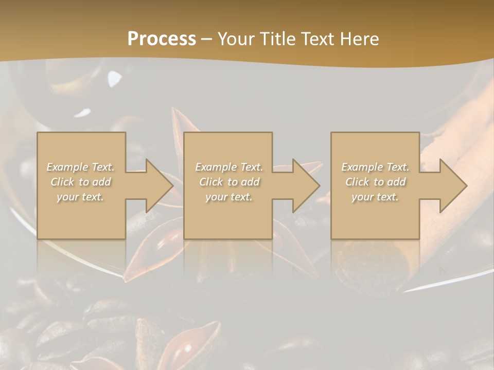 Moka Grains De Caf Bistro PowerPoint Template