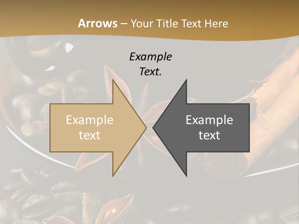 Moka Grains De Caf Bistro PowerPoint Template