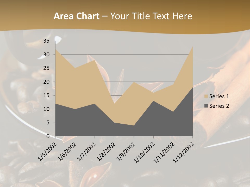 Moka Grains De Caf Bistro PowerPoint Template
