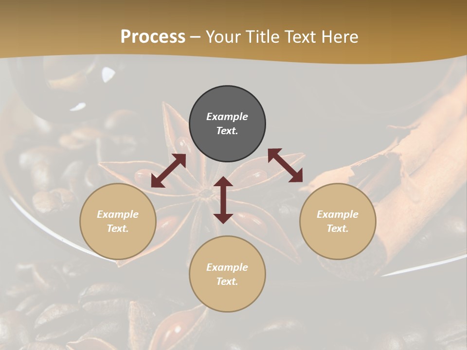 Moka Grains De Caf Bistro PowerPoint Template