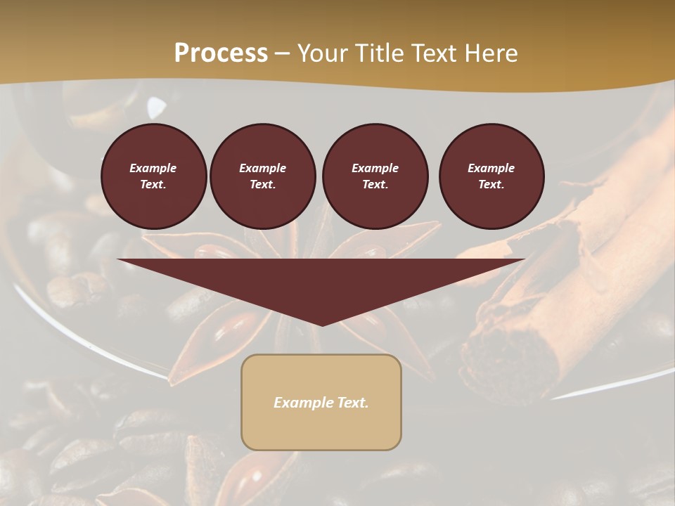 Moka Grains De Caf Bistro PowerPoint Template
