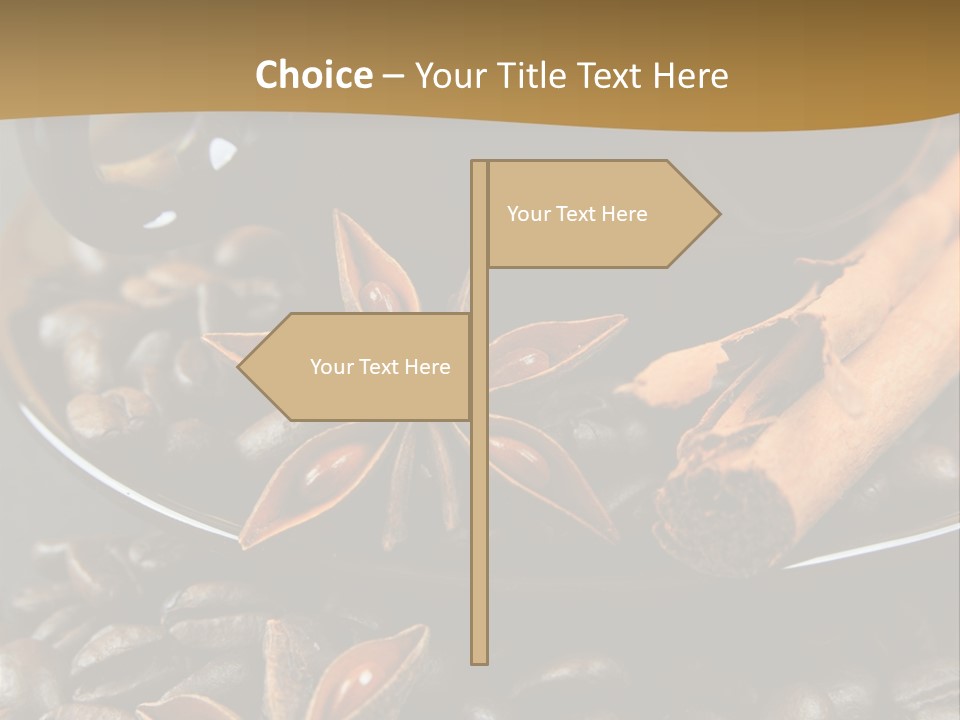 Moka Grains De Caf Bistro PowerPoint Template