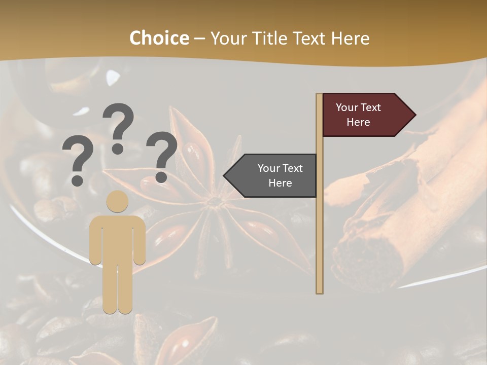 Moka Grains De Caf Bistro PowerPoint Template