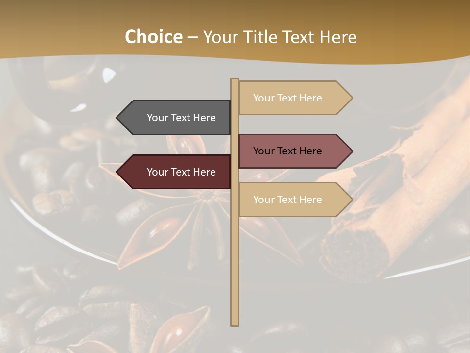 Moka Grains De Caf Bistro PowerPoint Template