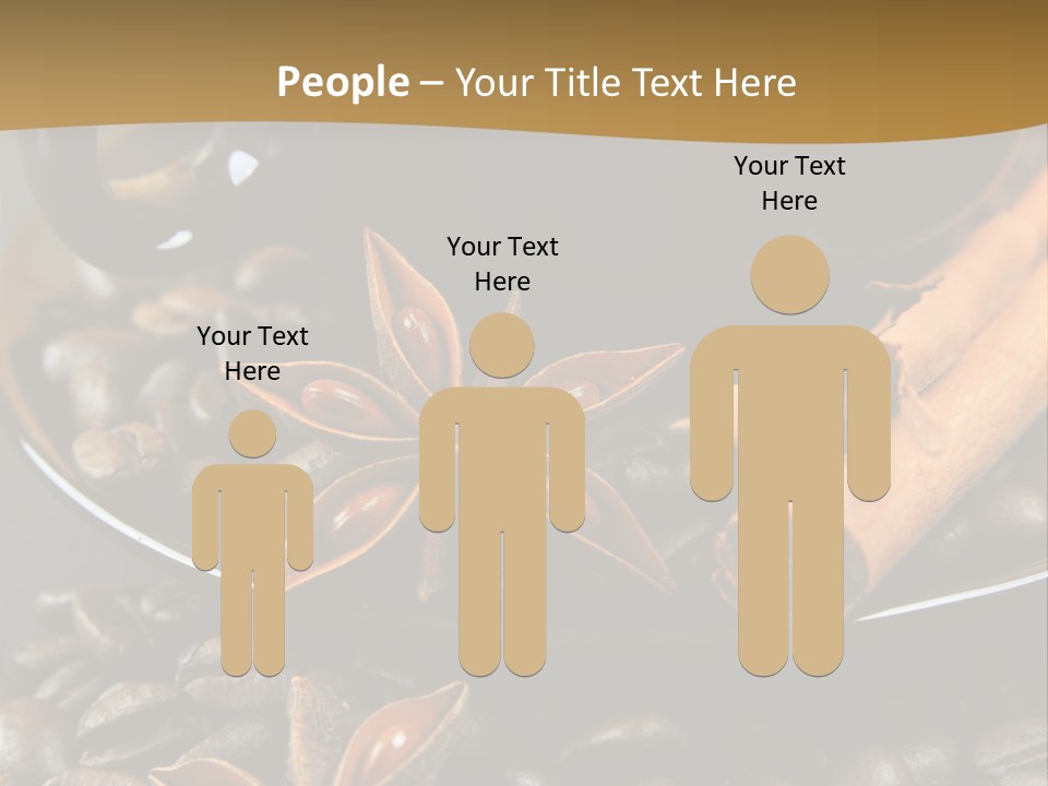 Moka Grains De Caf Bistro PowerPoint Template