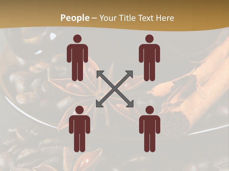 Moka Grains De Caf Bistro PowerPoint Template