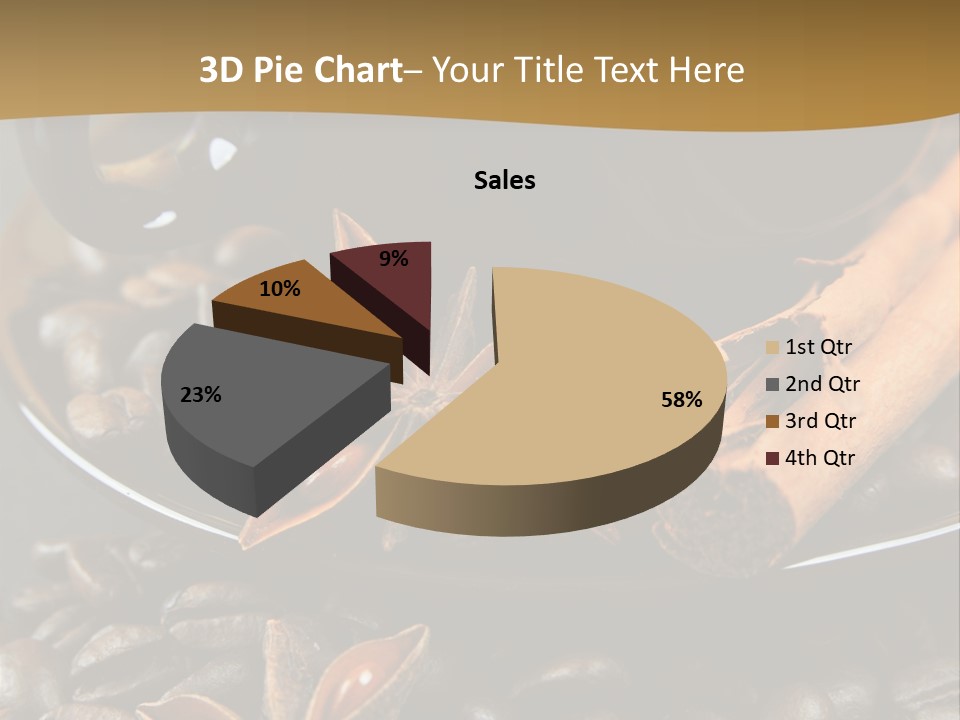 Moka Grains De Caf Bistro PowerPoint Template