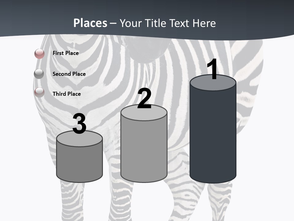 Savanna Photo Front View PowerPoint Template