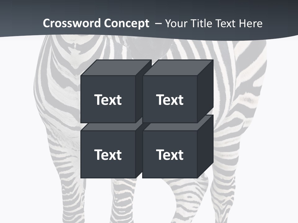Savanna Photo Front View PowerPoint Template