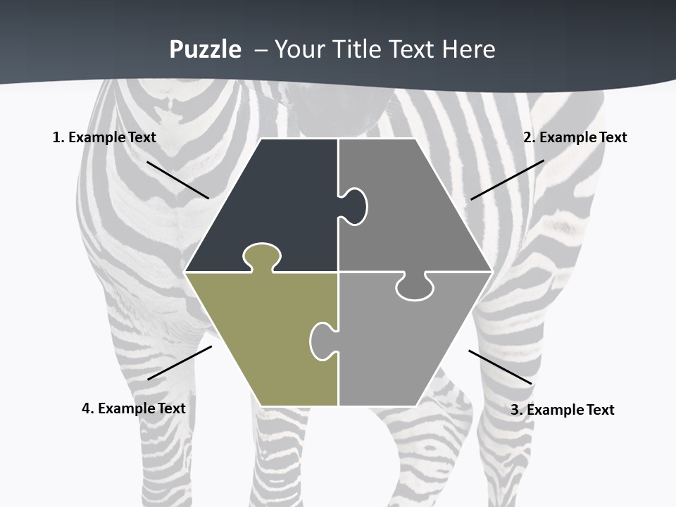 Savanna Photo Front View PowerPoint Template