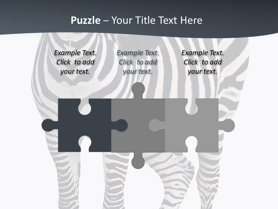 Savanna Photo Front View PowerPoint Template