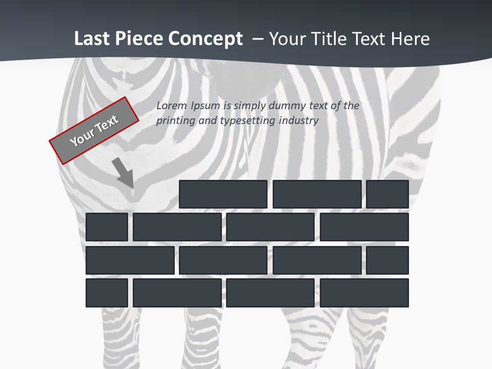 Savanna Photo Front View PowerPoint Template
