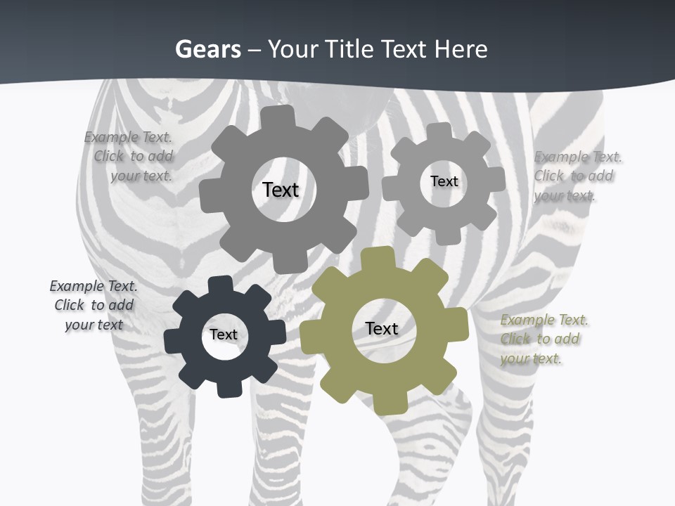 Savanna Photo Front View PowerPoint Template