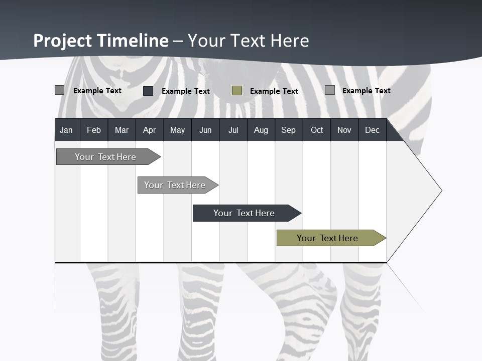 Savanna Photo Front View PowerPoint Template