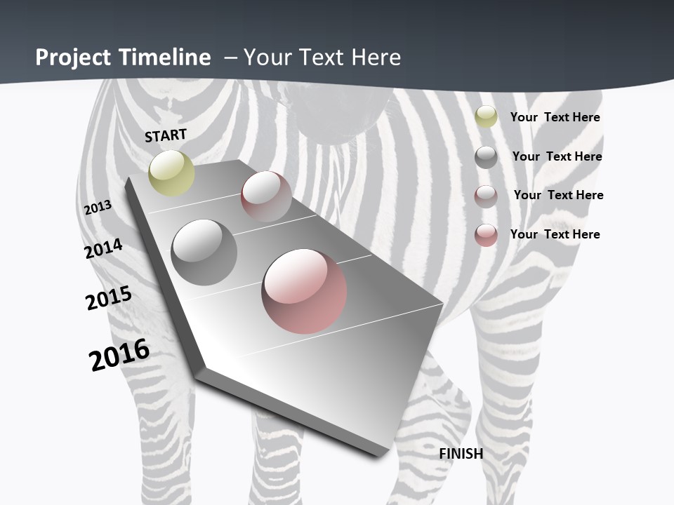 Savanna Photo Front View PowerPoint Template