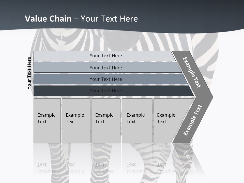 Savanna Photo Front View PowerPoint Template