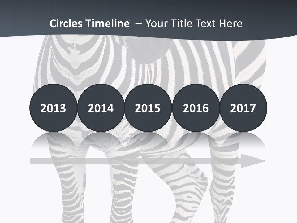 Savanna Photo Front View PowerPoint Template