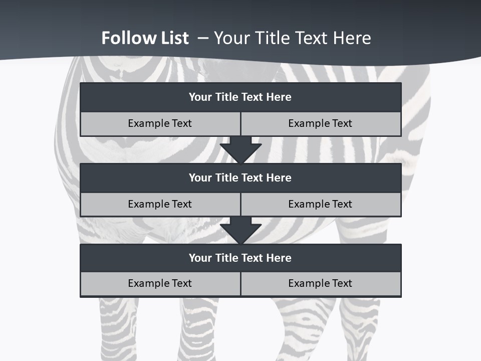 Savanna Photo Front View PowerPoint Template