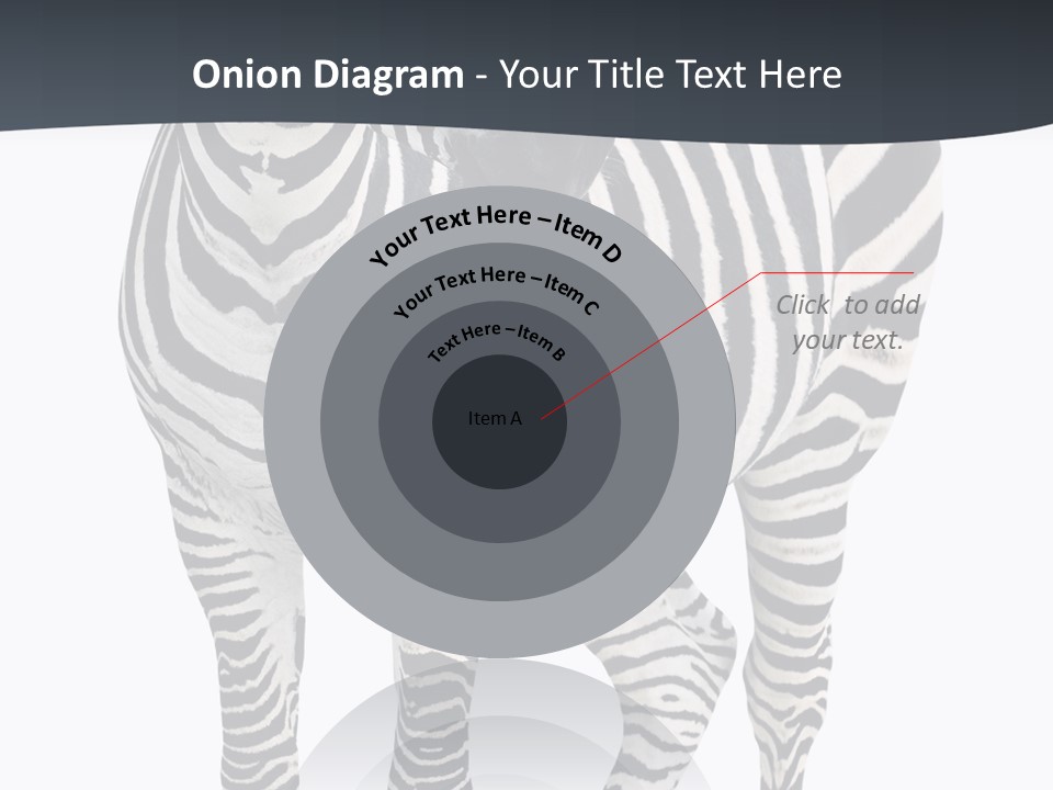 Savanna Photo Front View PowerPoint Template