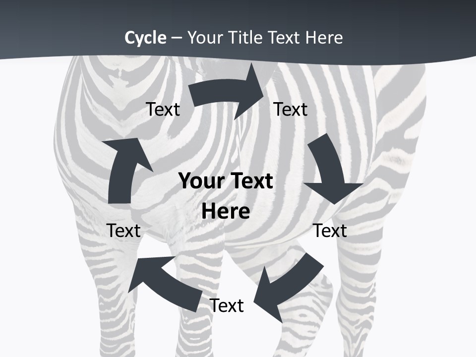 Savanna Photo Front View PowerPoint Template