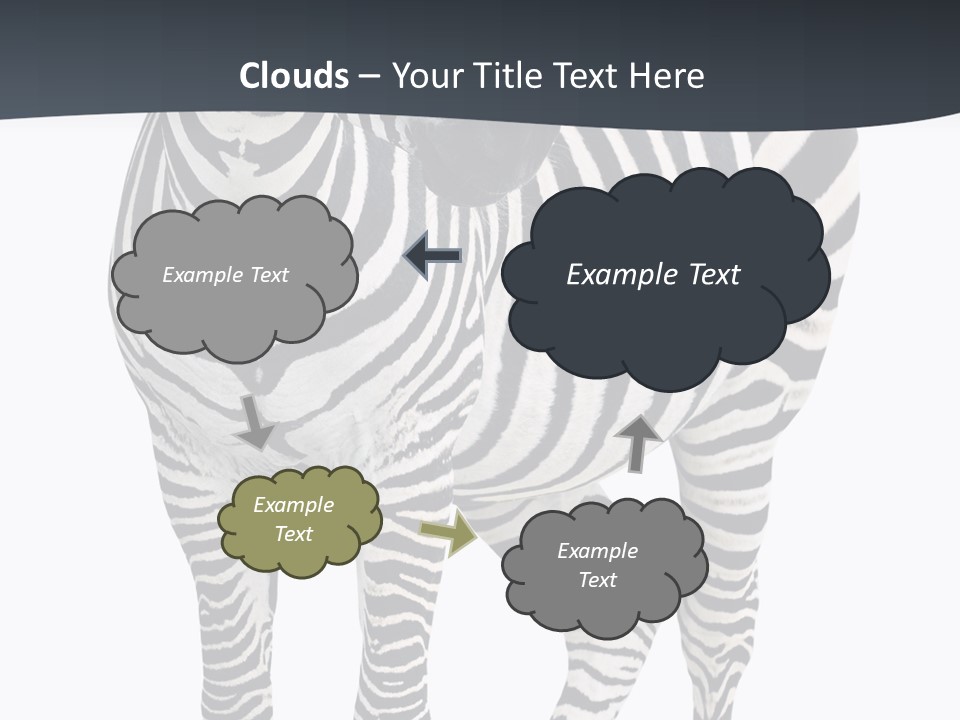 Savanna Photo Front View PowerPoint Template