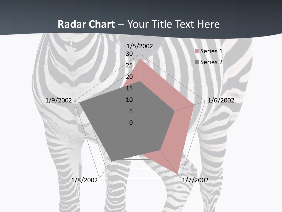 Savanna Photo Front View PowerPoint Template