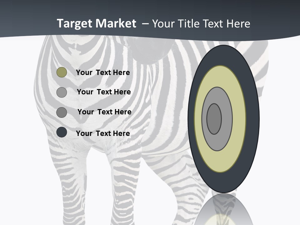 Savanna Photo Front View PowerPoint Template